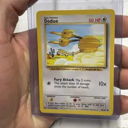 Pokemon TCG Doduo Base 48/102 Regular Near Mint NM/MT Pokemon Common Vintage Vtg - Image 1
