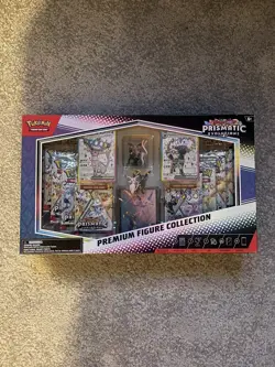 Pokemon TCG: Prismatic Evolutions Premium Figure Collection NEW SEALED 🚚✅ - Image 1