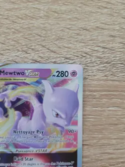Carte Pokemon Mewtwo Vstar 031/078 EB10.5 Epee & Bouclier Pokemon Go FR NEUF - Image 3