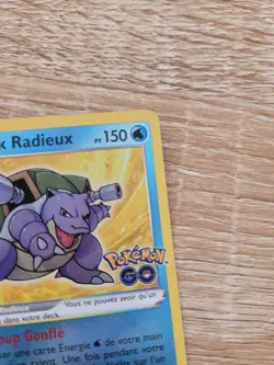 CARTE POKEMON TORTANK RADIEUX 018/078 HOLO RARE POKEMON GO EB10.5 FR NEUVE - Image 3