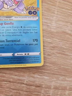 CARTE POKEMON TORTANK RADIEUX 018/078 HOLO RARE POKEMON GO EB10.5 FR NEUVE - Image 4