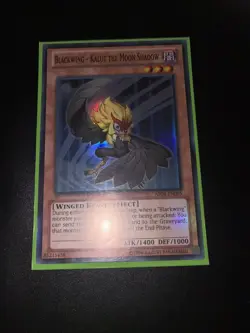 Yugioh Blackwing - Kalut the Moon Shadow Astral Pack 4 Super Rare AP04-EN005 NM - Image 1