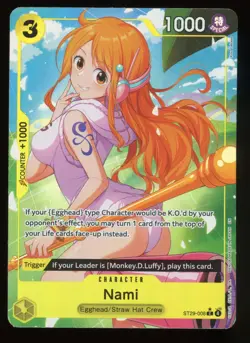 ONE PIECE TCG STARTER ST29-008 NAMI C ALT ART - ENGLISH - Image 1