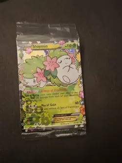 Shaymin EX Holo Pokemon Card Generations Promo XY148 Sealed Ungraded - Image 1