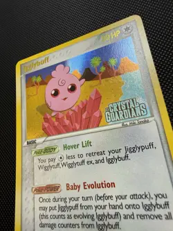Igglybuff 21/100 Crystal Guardians Reverse Holo Pokemon Card LP - Image 4