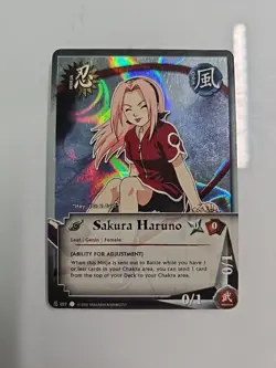 Sakura Haruno 027 Diamond Foil Path To Hokage Foil Naruto Card Very Rare - Image 1
