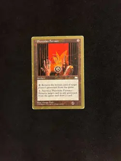 Phyrexian Furnace [World Champ Brian Selden] Magic MTG Cards HP - Image 1