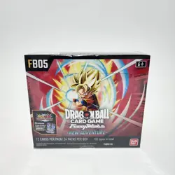 DRAGON BALL SUPER Card Game Fusion World - NEW ADVENTURE FB05 Sealed BOOSTER BOX - Image 1