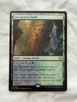 Overgrown Tomb Lorwyn Eclipsed Foil Rare Magic the Gathering - Image 1