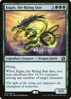 MTG Iconic Masters IMA Jugan, the Rising Star MINT - Image 1