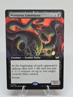 Persistent Constrictor (Extended Art) X1 DSC MTG Commander Duskmourn - Image 1
