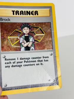 Pokemon Brock 15/132 Gym Heroes 2000 Holo Rare WOTC Pokemon Card - Image 2
