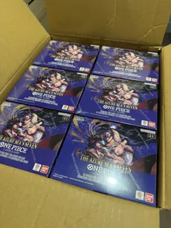 One Piece OP-14 The Azure Sea’s Seven Booster Box + Dash Pack - SEALED - GLOBAL - Image 5