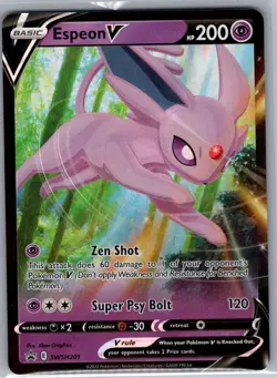 Espeon V SWSH201 SWSH: Sword & Shield Promo Cards - Pokemon Card - NM - Image 1