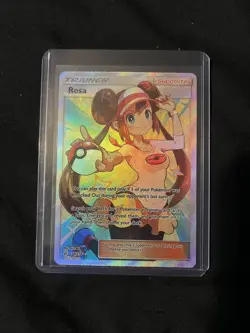 Rosa - 236/236 - Pokemon Cosmic Eclipse Sun & Moon Full Art Ultra Rare Card LP - Image 1
