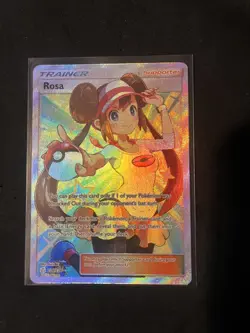Rosa - 236/236 - Pokemon Cosmic Eclipse Sun & Moon Full Art Ultra Rare Card LP - Image 2