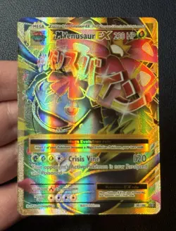 2016 Pokemon XY Evolutions M Venusaur EX Full Art 100/108 Ultra Rare Holo Card - Image 2