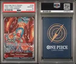 Tony Tony.Chopper (3-on-3 Cup) [Winner] ST01-013 One Piece Promotion Card PSA 10 - Image 2