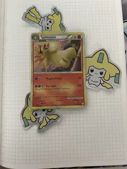🔥 Typhlosion - 32/123 - Rare Holo - HeartGold SoulSilver - Pokemon TCG Card - Image 1