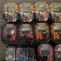 EMPTY Pokemon TCG tins. No packs or cards - Image 2