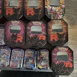 EMPTY Pokemon TCG tins. No packs or cards - Image 4