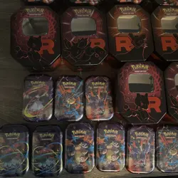 EMPTY Pokemon TCG tins. No packs or cards - Image 5