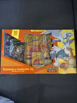 Pokemon Cards Reshiram & Charizard Gx Premium Collection - Image 1