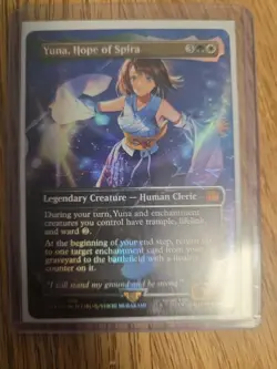 Magic The Gathering Yuna Hope Of Spira Chocobo Tracks Foil - Image 2