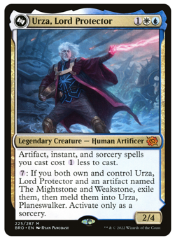 MTG - 1 x Urza, Lord Protector - Mythic - The Brothers' War (BRO) - M/NM - Image 1