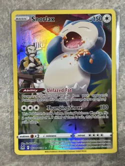 Snorlax TG10/TG30 Pokemon TCG Lost Origin Trainer Gallery Holo (Near Mint) NM - Image 1