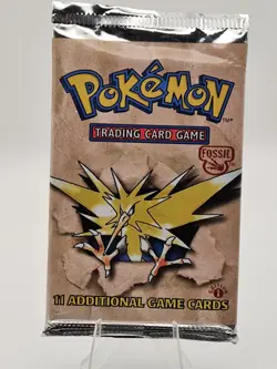Pokemon Fossil 1st Editon Booster Pack Unopened 4702771060714 - Image 1
