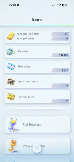 [ INSTANT DELIVERY ] Pokemon TCG Pocket Account - With Over 5550+ Pack Hourglass - Image 2
