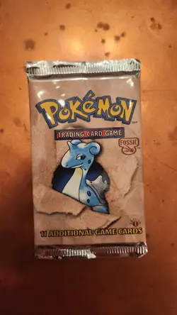 Pokemon Fossil 1st Edition Booster Pack WOTC - Image 2