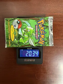 Pokemon WOTC 1st Edition Jungle Booster Pack - Scyther Art - Image 1