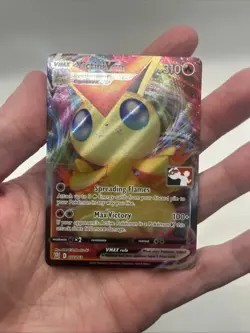 022/163 Victini VMAX Prize Pack Pokemon TCG League Play Stamped Battle Styles - Image 3