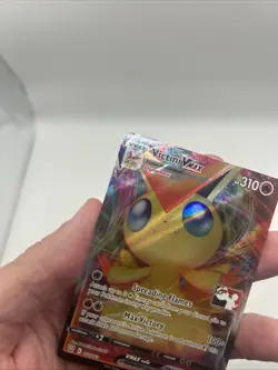 022/163 Victini VMAX Prize Pack Pokemon TCG League Play Stamped Battle Styles - Image 5