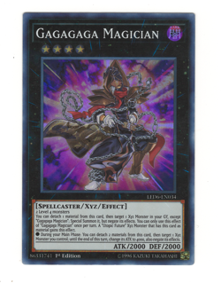 Gagagaga Magician LED6-EN034 NM Super Rare 1st Edition Yu-Gi-Oh! - Image 1