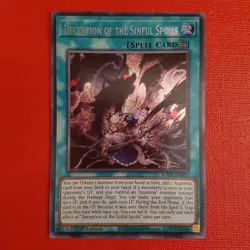 Yugioh Deception Of The Sinful Spoils ROTA-EN055 1st Edition - Image 1