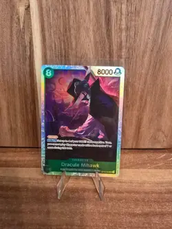 One Piece TCG Dracule Mihawk OP12-030 Super Rare NM - Image 1
