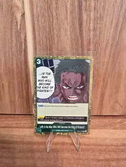 One Piece TCG Luffy is the man OP12-039 Rare NM - Image 1