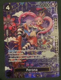 Perona OP06-093 SP The Azure Sea’s Seven OP-14 One Piece TCG - Image 1