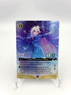 Lorcana “Elsa Ice Maker” & Simba DLC Promo / Prize Cards FOIL 2/C2-EN-7 - Image 1