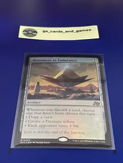 Monument to Endurance R #0237 DFT Aetherdrift (Foil) - Magic MTG Card - Image 1