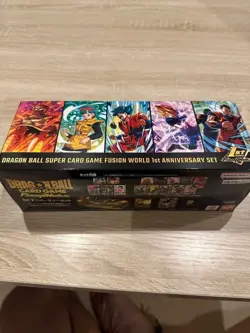 Dragon Ball Super Card Game Fusion World 1st Anniversary Set from Japan - Image 1