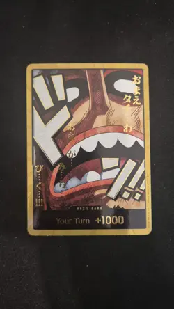 DON!! Card (Usopp) (Gold) Premium Booster -The Best- Vol. 2 Foil - Image 1