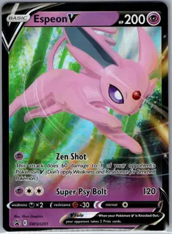 Espeon V SWSH201 SWSH: Sword & Shield Promo Cards - Pokemon Card - NM - Image 1