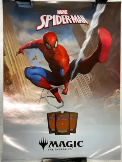 MTG: Spider-Man 18 x 24 Foil Store Promo Poster [Never Displayed] - Image 2
