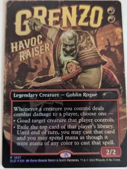 Grenzo, Havoc Raiser (1621) Foil MTG Secret Lair Outlaw Anthology English NM - Image 1
