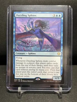 Dazzling Sphinx MTG Magic 2021 Commander - NM - Image 1