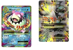 Pokemon Fates Collide M Alteria Ex 121 Evolutions M Slowbro Ex 27 XY Set (2) - Image 1